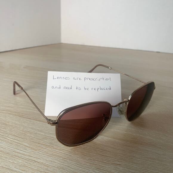 Ray-Ban RB3548-N 9069/A5 Gold Sunglasses FRAMES ONLY 51-21-145 Italy READ main image 5